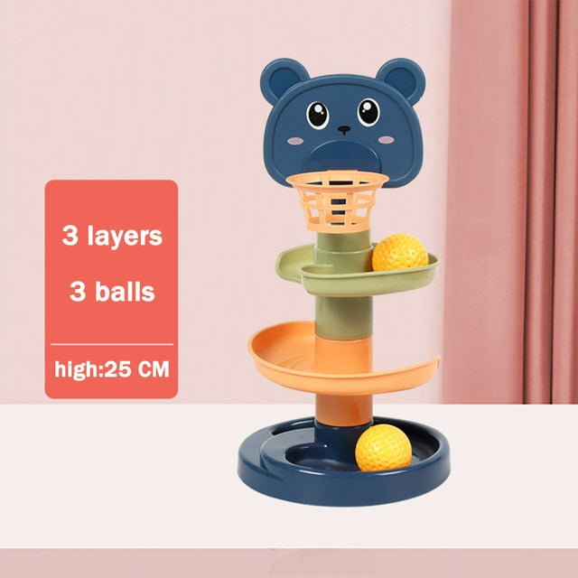 Baby Toys Rolling Ball Pile Tower